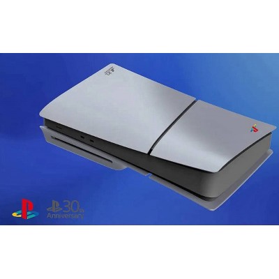 Боковые сменные панели для PS5 Slim (Gray 30th Anniversary)